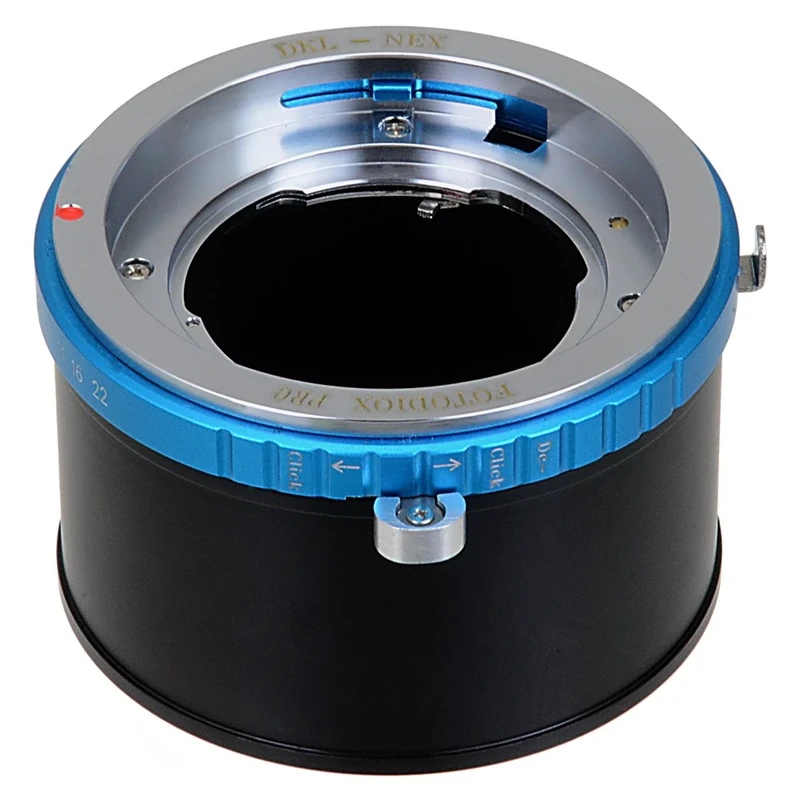 Fotodiox Pro Lens Mount Adapter Compatible with Deckel Bayonet (DKL) Lenses to Sony E-Mount Cameras