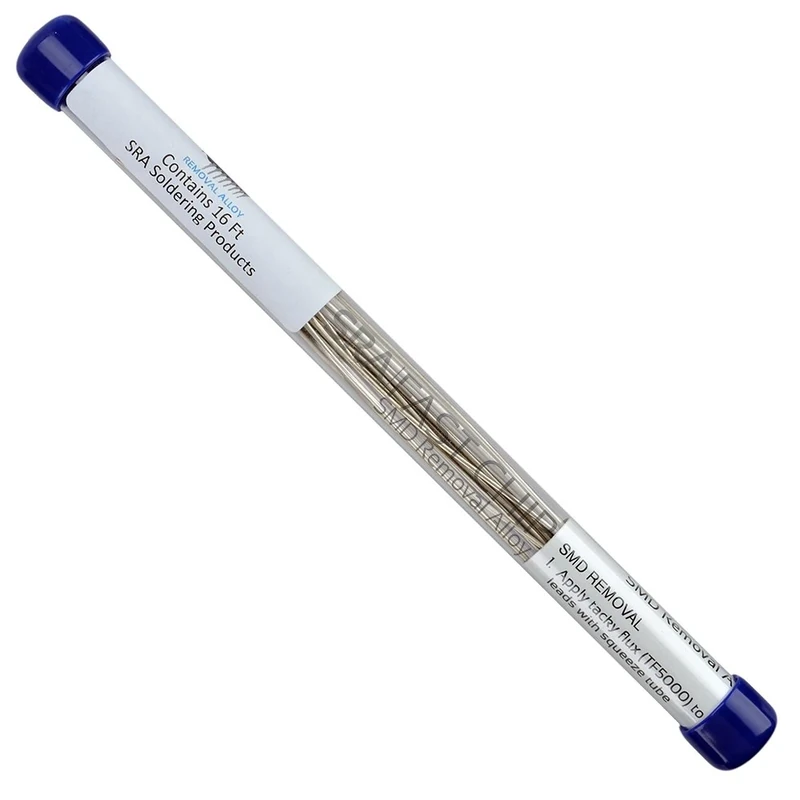 FAST CHIP Removal Alloy for Quik SMD Rework, 16 ft, in 6.5" Lengths