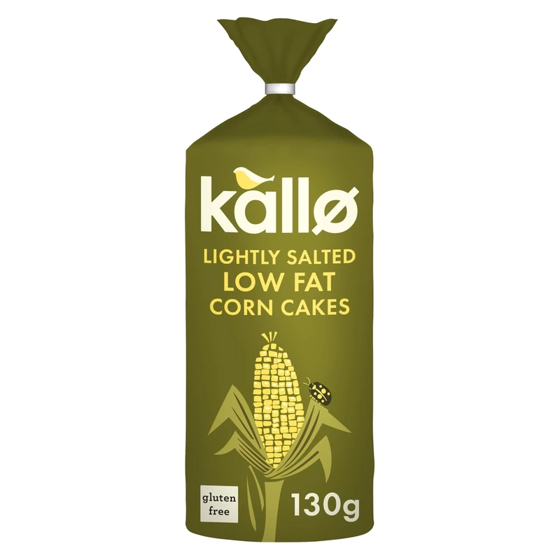 Kallo Lightly Salted Corn Cakes, 130g