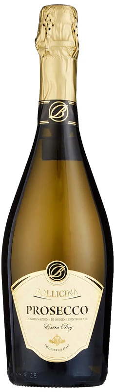Bollicina Prosecco NV Sparkling Wine, 6 x 750ml - Image 1