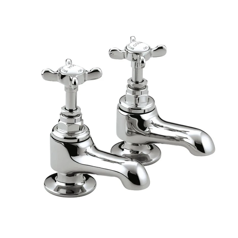 Bristan N 3/4 C CD 1901 Bath Pillar Taps - Chrome