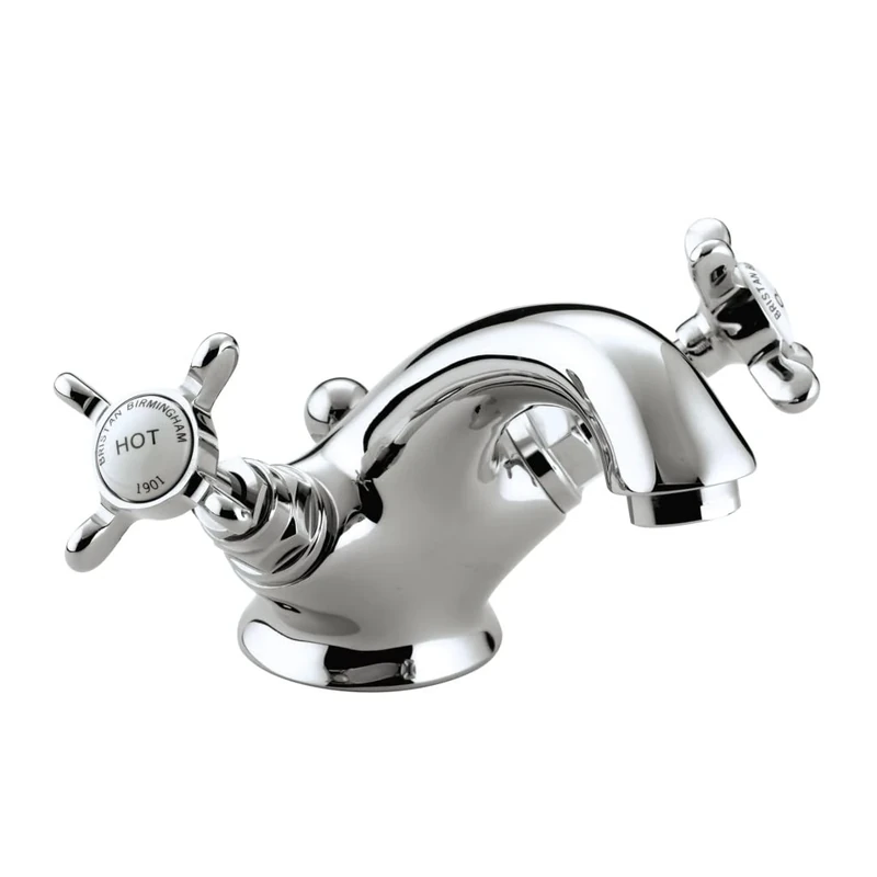 Bristan N BAS C CD 1901 Basin Mixer with Pop-Up Waste - Chrome