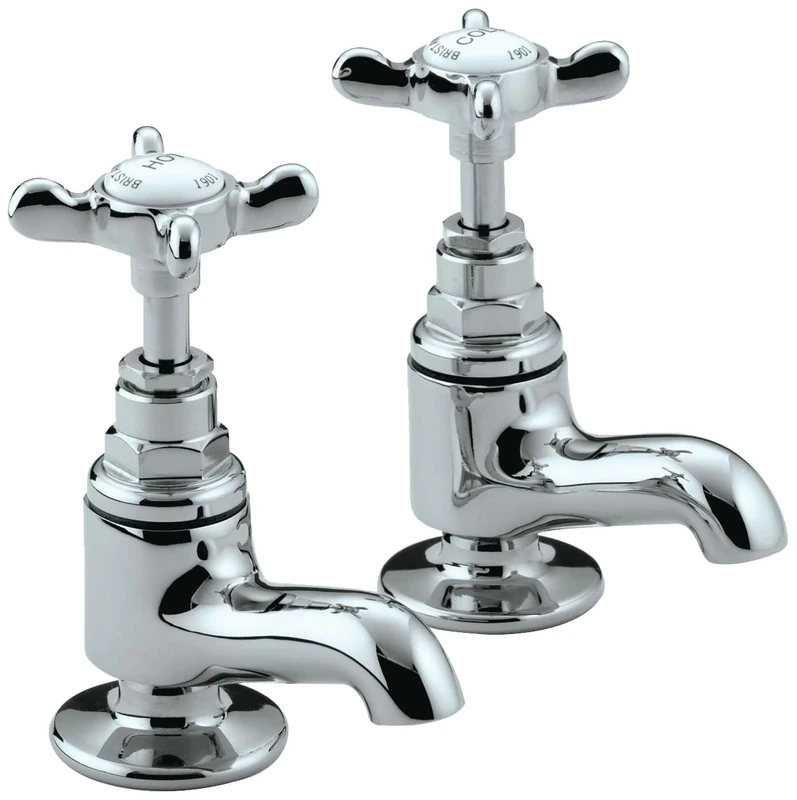 Bristan N VAN C CD 1901 Vanity Basin Pillar Taps - Chrome