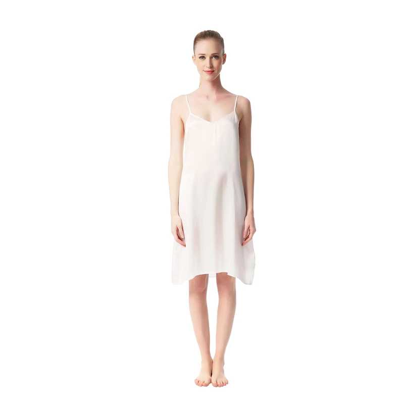 Silk Nightie Ivory (XL(16-18))
