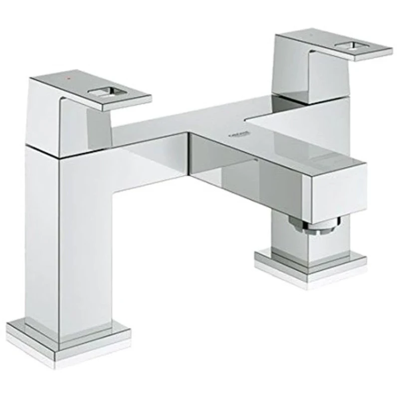 GROHE 25136000 Eurocube Two-Handled Bath Filler
