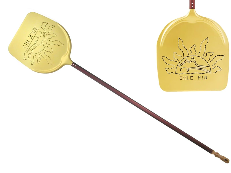 Lilly Codroipo 10254 Solemio Baking Shovel, Aluminium, Gold, 36 cm