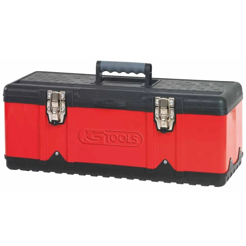 KS TOOLS 850.0345 Plastic Sheet Steel Tool Storage Box Toolboxes