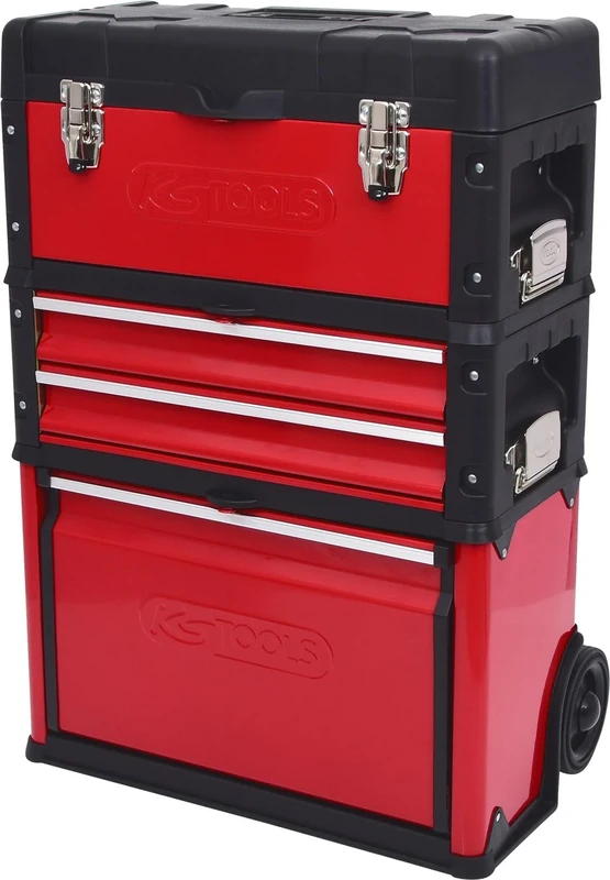 KS Tools 8500340 Mobile Plastic Sheet Steel Tool Box