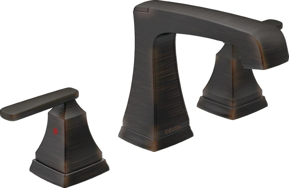 Delta Faucet 3564-RBMPU-DST Ashlyn 2-Handle Widespread Bathroom Faucet, Venetian Bronze, 5.25 x 16.00 x 5.13 inches, Set of 2 Pieces