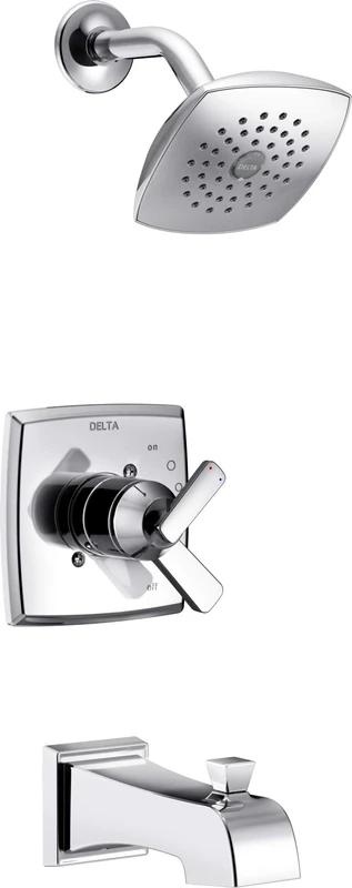 Delta T17464 Ashlyn Monitor 17 Series Tub & Shower Trim, Chrome