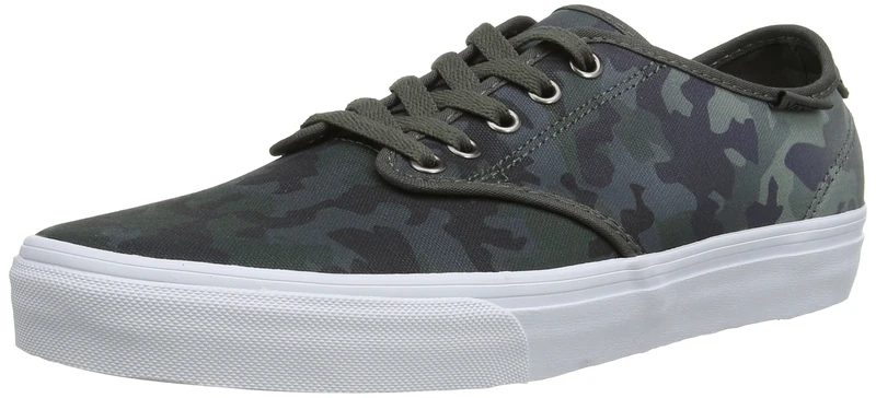 Vans Camden, Men's Low-Top Trainers, Charcoal/White, 12 UK - Image 1