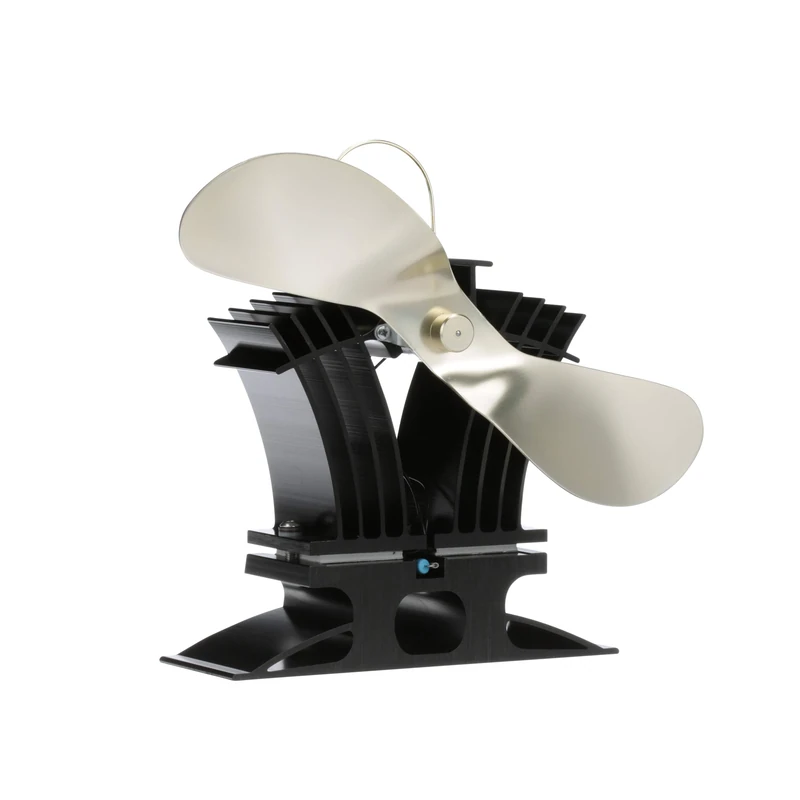 Ecofan Caframo BelAir Low Temperature Stove Fan, 9" Blade, Gold - Image 1