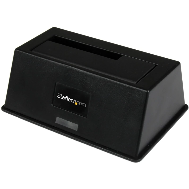 StarTech.com Single Bay USB 3.0 / eSATA to SATA Hard Drive Docking Station, USB 3.0 (5 Gbps) Hard Drive Dock, External 2.5/3.5" SATA I/II/III HDD/SSD Docking Station, Top-Loading (SDOCKU33EBV)