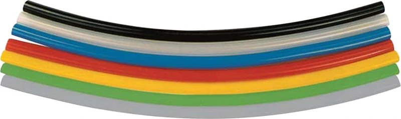 Polyurethane connection (PUR), temperature -20 °C to 60 °C, hose diameter 8x6 mm, PN at 23 °C max. 10 bar, natural, 25 m roll.