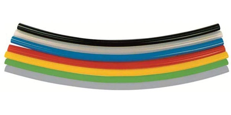 Polyurethane connection (PUR), temperature -20 °C to 60 °C, hose diameter 10x8 mm, PN at 23 °C max. 7 bar, blue, 25 m roll.