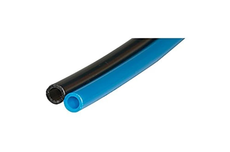 Polyurethane DUO hose (PUR), temperature range -35 °C to 60 °C, hose diameter 4 x 2 mm, PN at 20 °C max. 21 bar, roll length: 25 m