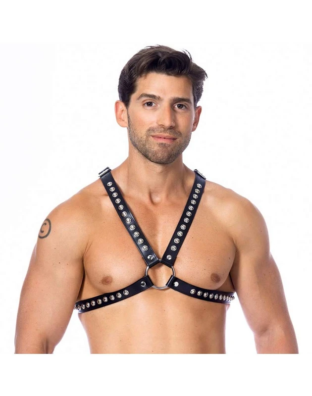 Rimba Chest Harness Decorated with Studs
