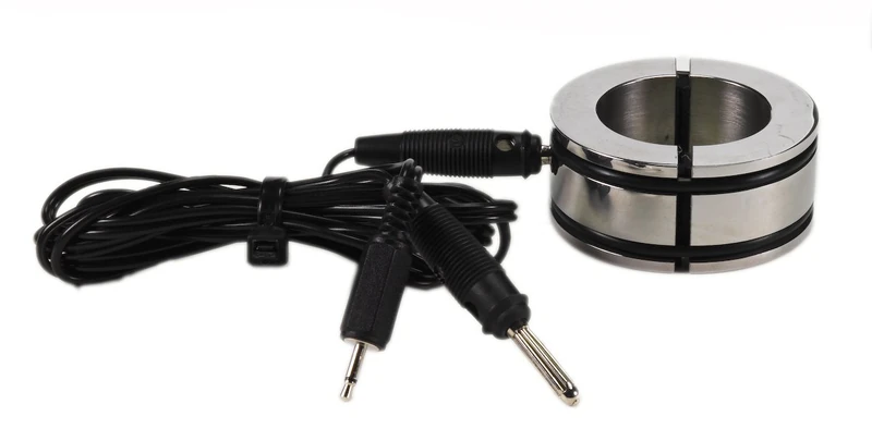 Rimba Electro ballstretcher/cockring Solid, bi-Polar, 0.2 kg