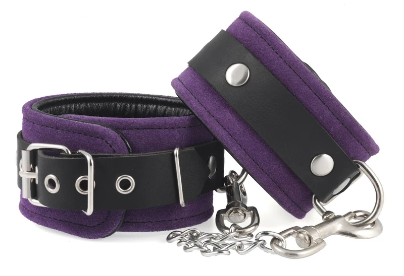 Rimba Anklecuffs with Carabine Hooks - Purple, 0.2 kg
