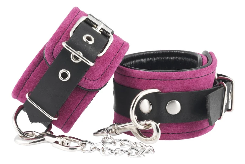 Rimba Anklecuffs with carabine hooks - Pink, 0.2 kg