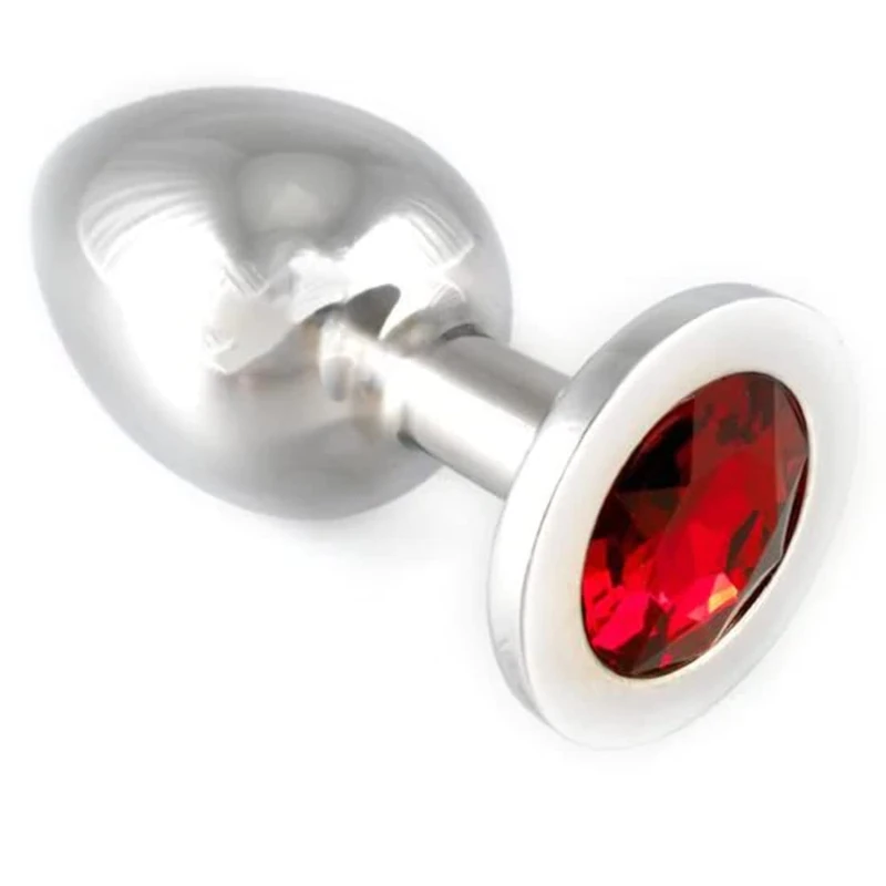 Rimba Butt Plug Big with Cristal, Unisex, 7983, 200 g - Image 1