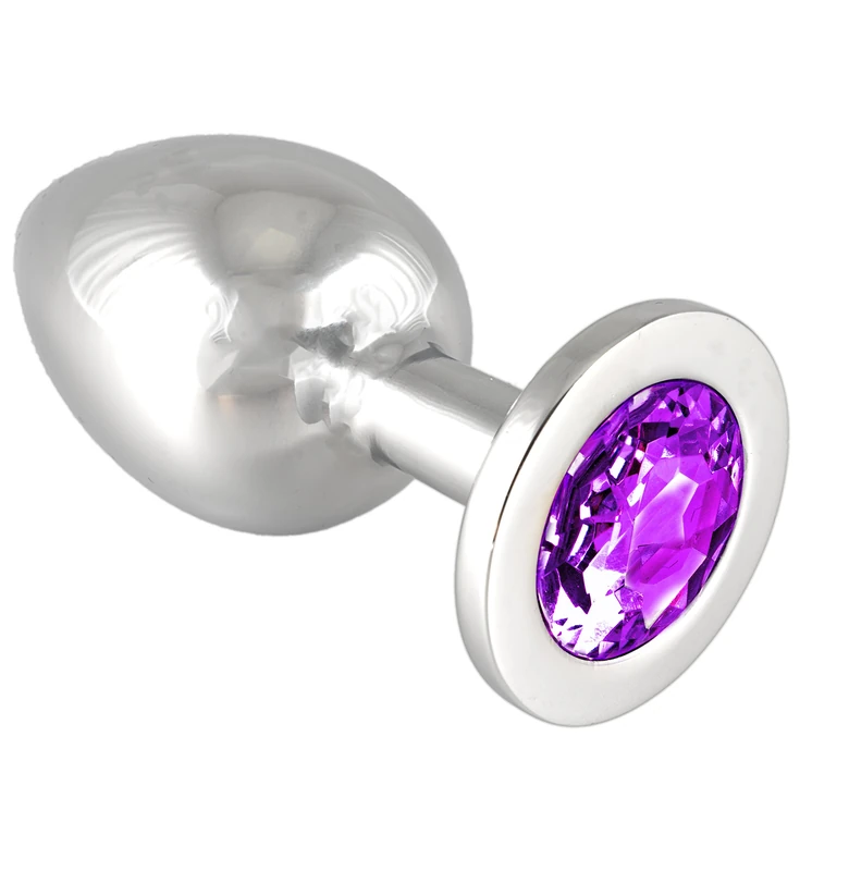 Rimba Butt Plug Big with Cristal, Unisex, 8011, 200 g