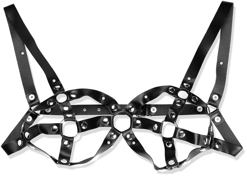 Rimba - Open Rimenen Bra Black