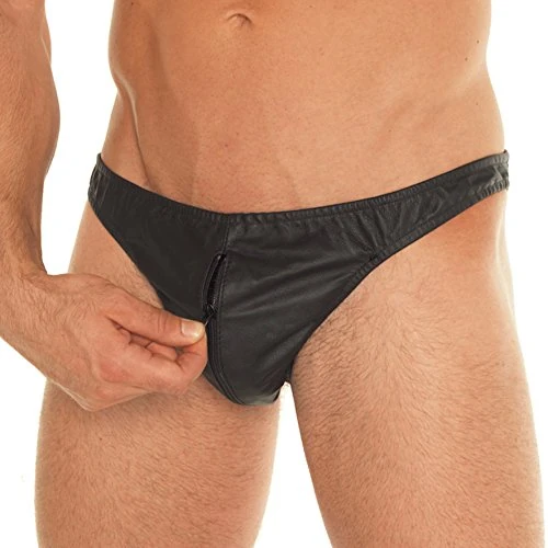 Rimba - Slip with A Zipper at The Front Black
