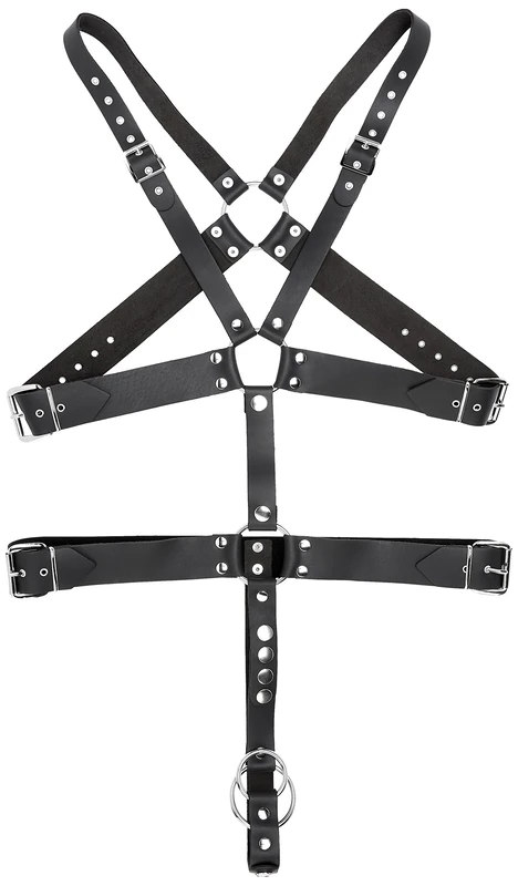 Rimba Body Harness with Cockring 40 mm and 50 mm