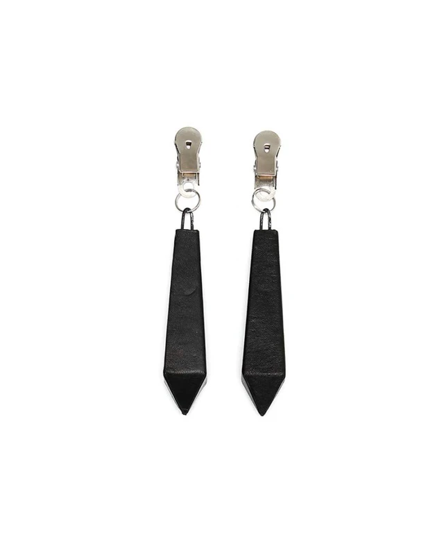 Rimba Breast Clamps with Weights (2 x 150 gr.) Black One Size