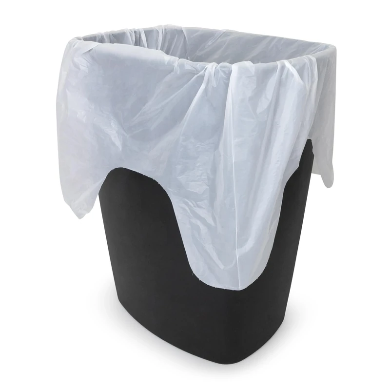 Plasticplace 20-30 Gallon Trash Bags │ 0.7 Mil │ White Garbage Can Liners │ 30" x 36" (200 Count)