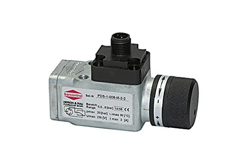 Riegler – PDS Pressure Switch, G 1/4, Switch Contact, from 1.0 up to 16 bar, M12 x 1 ri-ds5823
