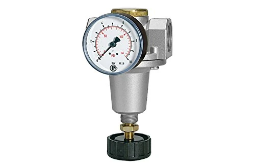 RIEGLER Standard 100830-637.55 D Pressure Regulator Including Mano, BG 4, G 1 1/2, 0.5-16 Bar, Pack of 1