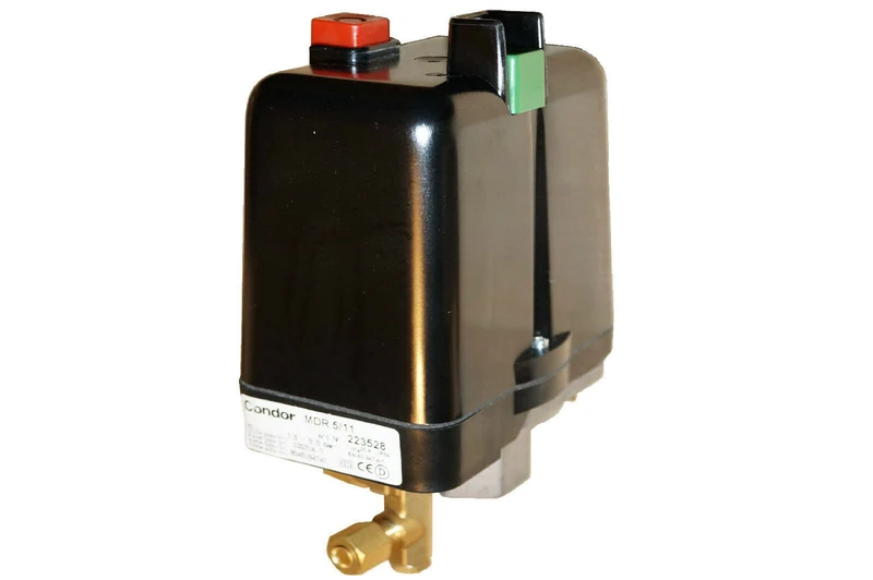 Riegler - Pressure Switch f. compressors mdr 5einstellbereich 2-11bar m. Relief Valve