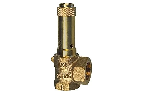 RIEGLER – Safety Valve ECK, G 1, Adjust 7.4 Bar Pressure Ri 221.05 – 7.4