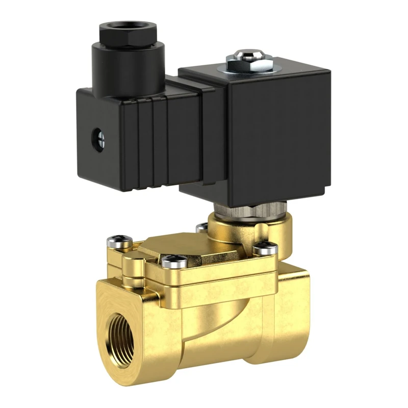 RIEGLER 102946-MV 1377G 2/2MV, MS,NC, Front, 24V DC,8W, NBR, G2, PN0.2-10 BAR 1 Piece