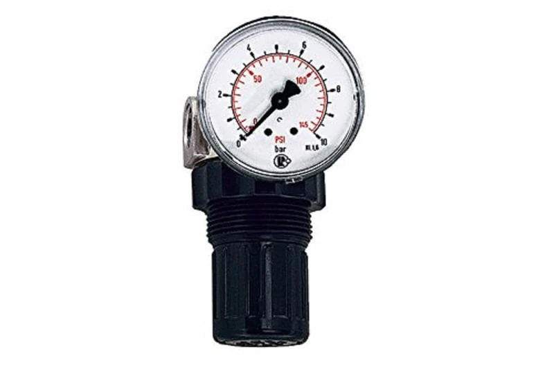 Riegler 101304 Pressure Regulator for Water, Pressure Gauge, G 1/4, 0.2 - 6 Bar - Image 1