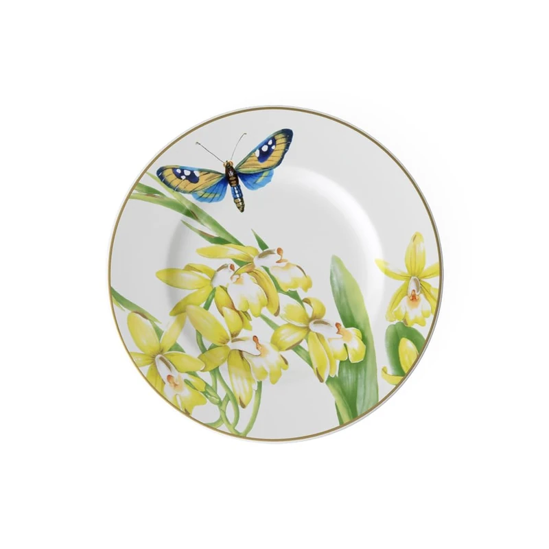 Villeroy and Boch - Amazonia Anmut, Premium Bone Porcelain, Bread Plate, 16 cm, Dishwasher-Safe