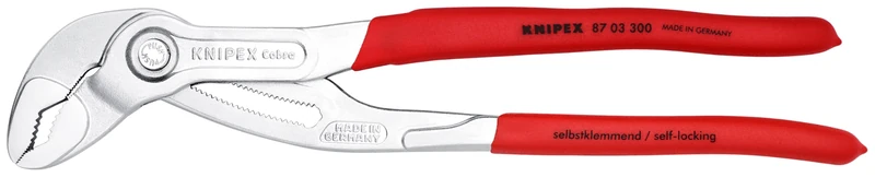 KNIPEX Cobra 8703300 Water Pump Pliers - Chrome