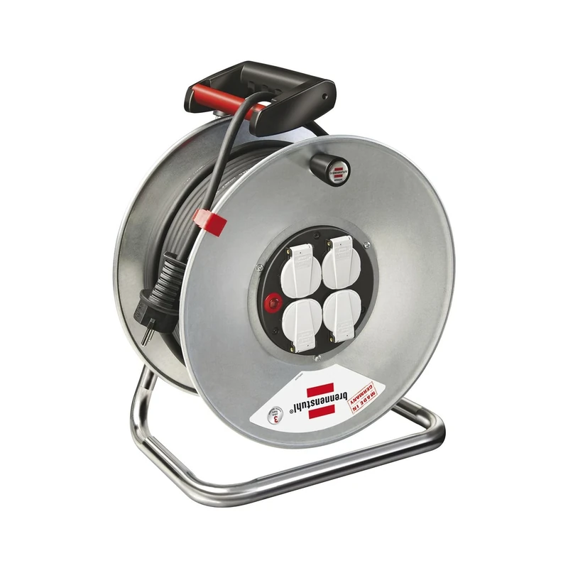 Brennenstuhl Garant 1198568 Cable Reel 50 m H05VV-F 3G1.5 – Type SK