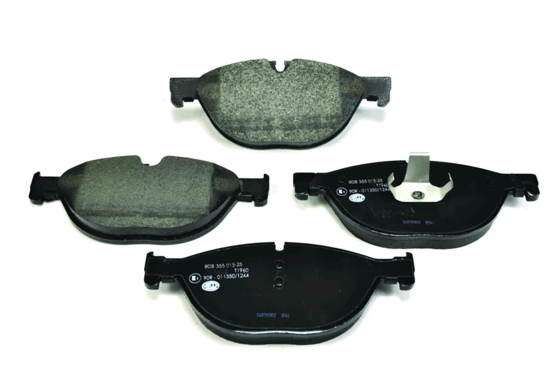 HELLA 8DB 355 015-251 Brake pad set - prepared for wear indicator - T1960 - for e.g. ALPINA / BMW