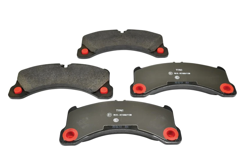 HELLA 8DB 355 015-131 Brake pad set - prepared for wear indicator - T1941 - for e.g. PORSCHE
