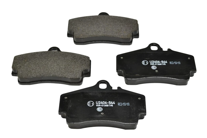 HELLA 8DB 355 018-481 Brake pad set - prepared for wear indicator - T5125 - for e.g. PORSCHE