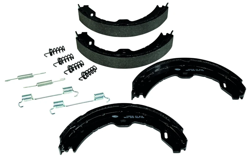 HELLA 8DA 355 050-481 Brake Shoe Set, parking brake - H9510 - for e.g. MAYBACH / MERCEDES-BENZ