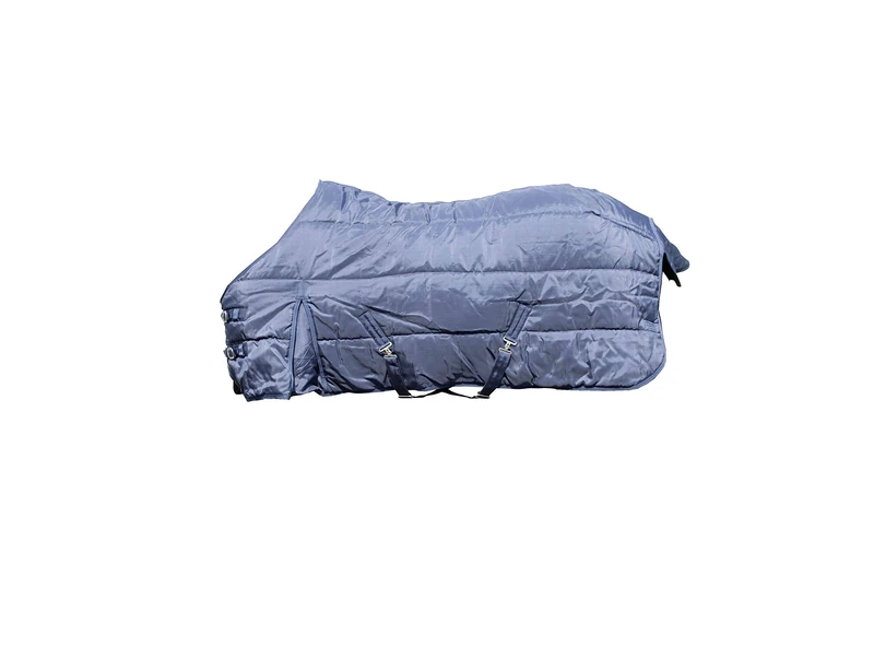 Hkm Hkm 4000315782390 Winter Stable Blanket 1200d with Walking Pleat 6900 Dark Blue 165 - Image 1