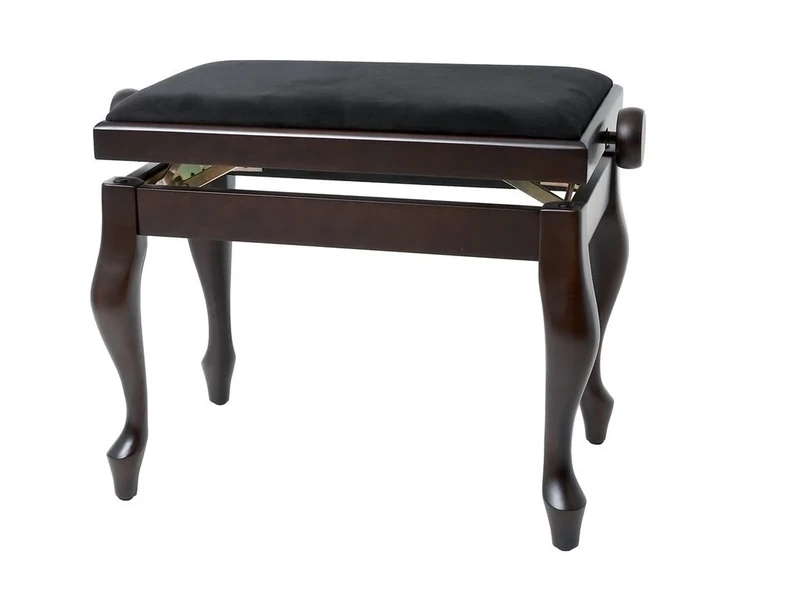 GEWA Piano Bench Deluxe Classic, black high gloss