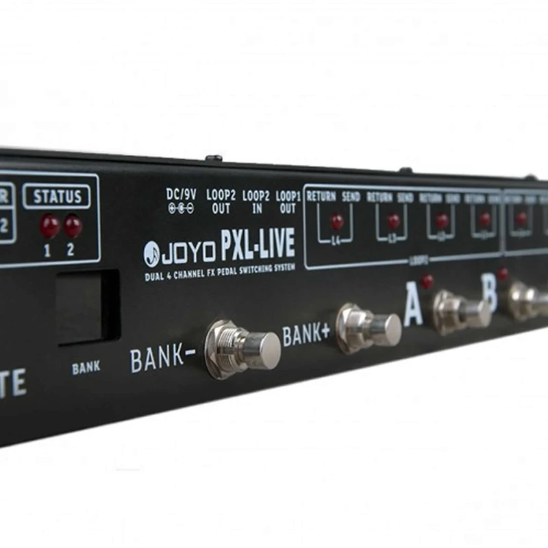 JOYO PXL-LIVE 8 Effect Pedal Loop Switching System with Amp Switching