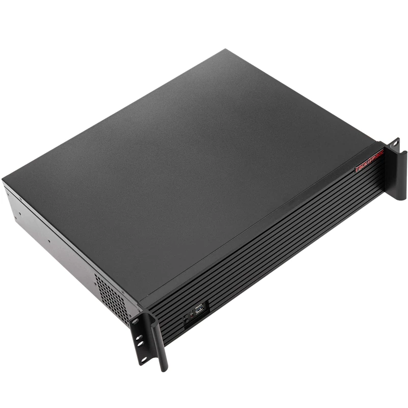 RackMatic - Server case rackmount chassis 19 inch IPC microATX 2U 2x3.5 inch depth 350mm - Image 1