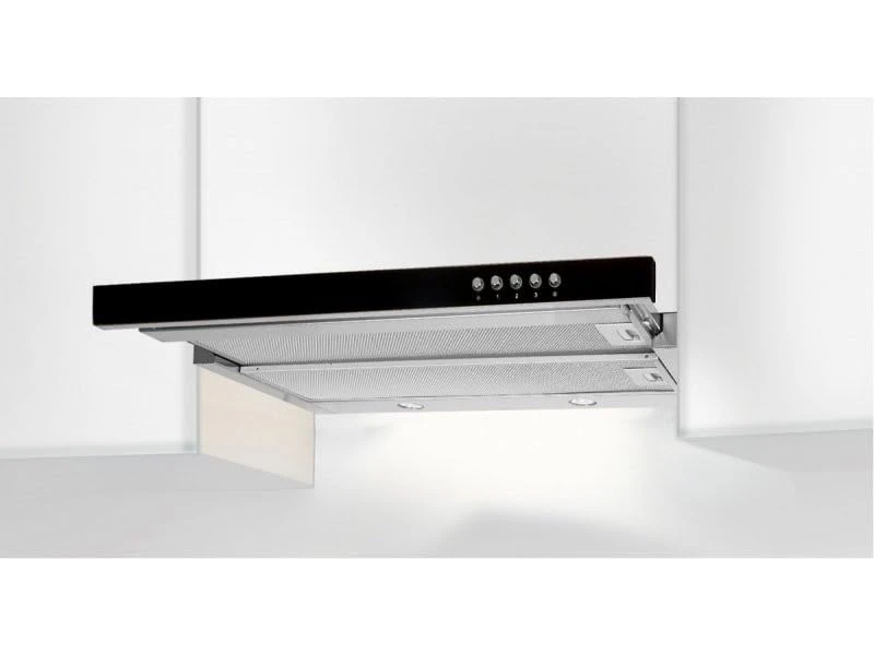 AKPO WK-7 Light Glass 60 INOX Cooker Hood Black