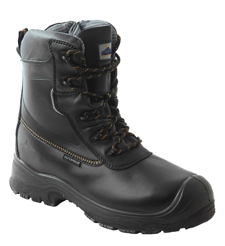 Portwest Portwest Compositelite Traction 7 inch (18cm) Safety Boot S3 HRO CI WR, Size: 48, Colour: Black, FD02BKR48